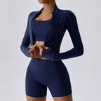 A1. Outdoor Sports Skinny Yoga Clothes Suit Nude Feel Women (Leggings)