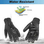 Winter Gloves, Cycling Gloves with Touch Screen Function