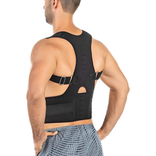 Posture Corrector Support Magnetic Back Shoulder Brace Belt Band For Main Image