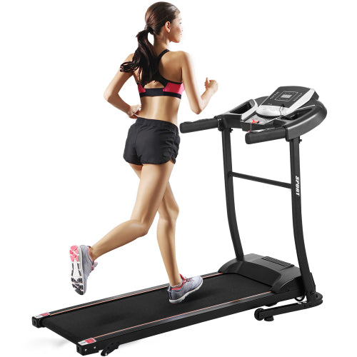 Classic Style Folding Electric Treadmill Motorized Running Machine Hover Image