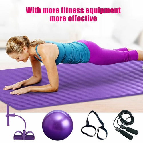 Deluxe Yoga Fitness 5 pcs Exercise Set Hover Image